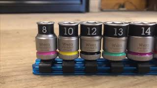 WERA3/8SQホールディングファンクションソケットセット