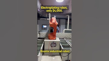 Bronte electroplating robot, only $4,000.#machine #factory #industrial #robot #Viet Nam