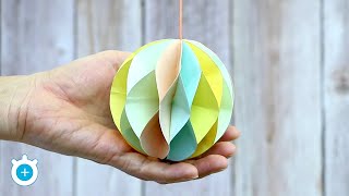 Paper Honeycomb Ball For Christmas Decoration | LampZoom