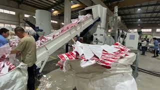 BOPP film granulation machine purui pelletizing machine ML160 180 big capacity