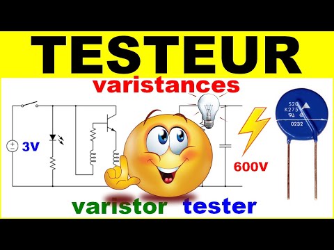 Faire un testeur de varistance électronique - To make an electronic varistor tester