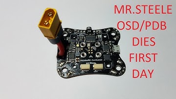 Mr. Steele OSD/PDB DIED!!!