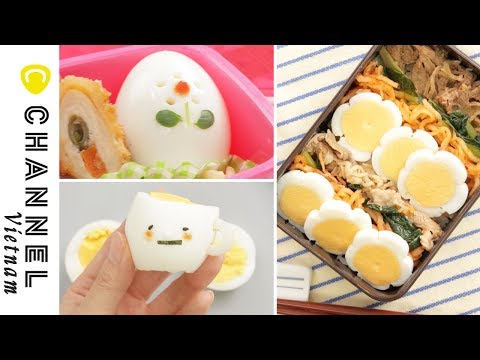 Video 3 cách trang trí trứng luộc - youtube