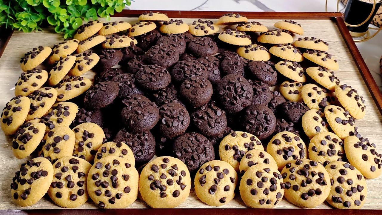 اعملي ٨٠ واحدة كوكيزللعيد 🔴 من نص كيلو دقيق  وبعشرين جنية شيكولاته 🔴