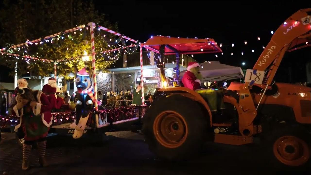 Winters Christmas Tractor Parade 2023 YouTube