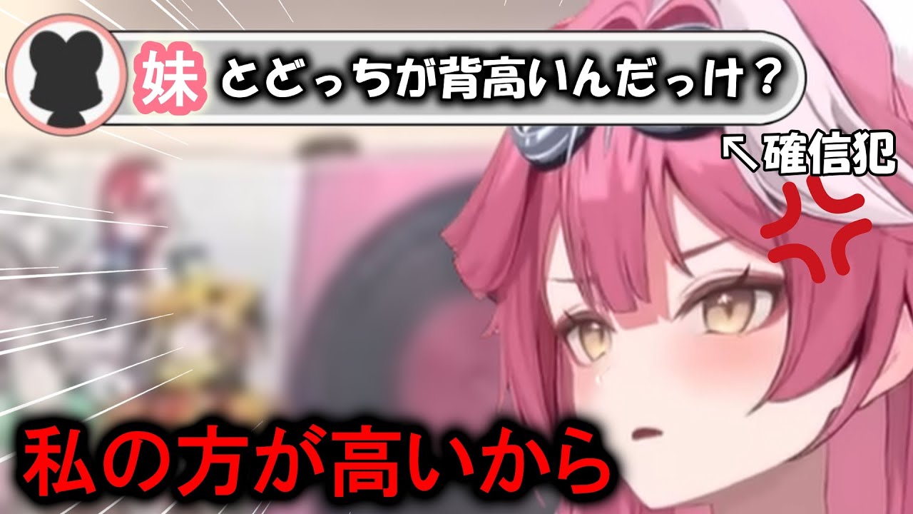 妹とラオーラはどちらが大きいの？【日本語翻訳切り抜き/日本語字幕/ホロEN/ラオーラ パンテーラ】