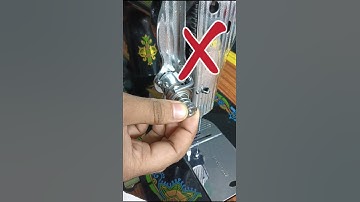 Silai machine ki tension hil rhi he problem solve ✅🪛 #sewingmachinee #sewingtips #shorts