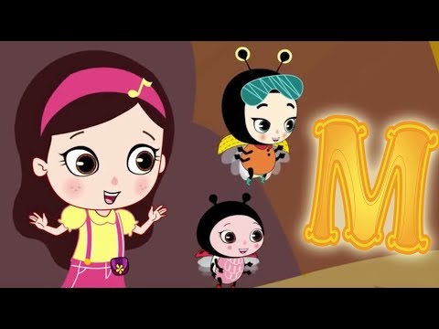 Letter M - Olive and the Rhyme Rescue Crew | Learn ABC | Sing Nursery Songs