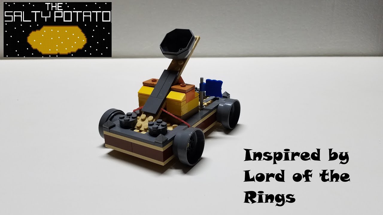 LEGO Stop Motion Tutorial - Mobile catapult