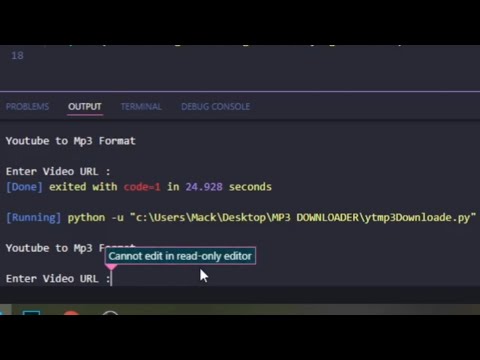 Cannot edit in read-only editor problem in vs code solved | coding mack | 2022