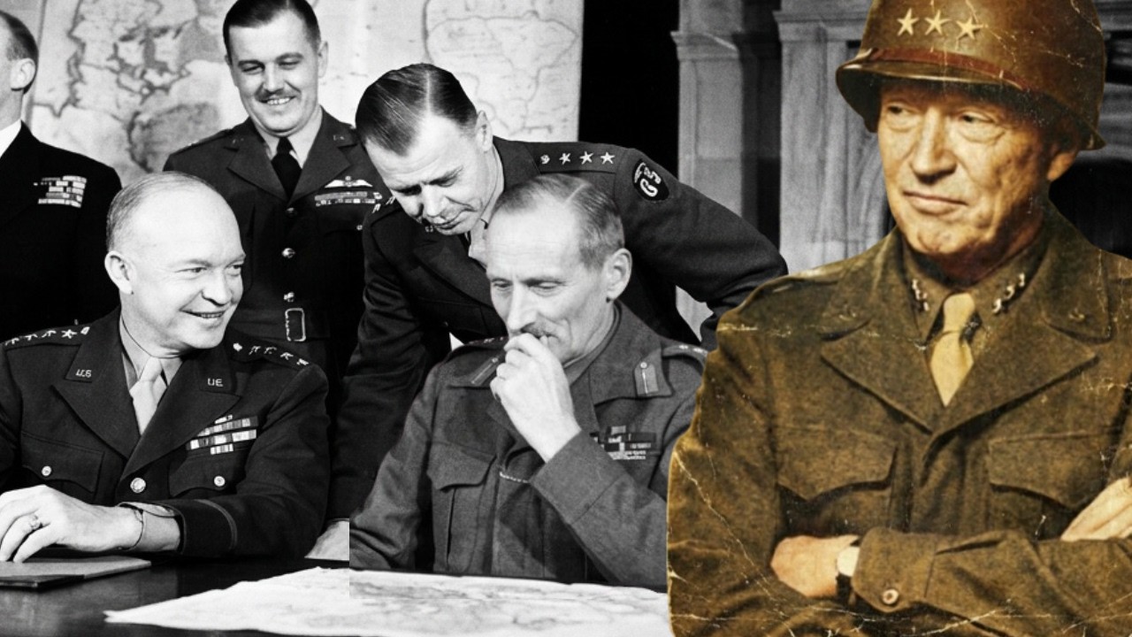 What Eisenhower Said When He Realized German Generals Feared Patton More Than Montgomery...