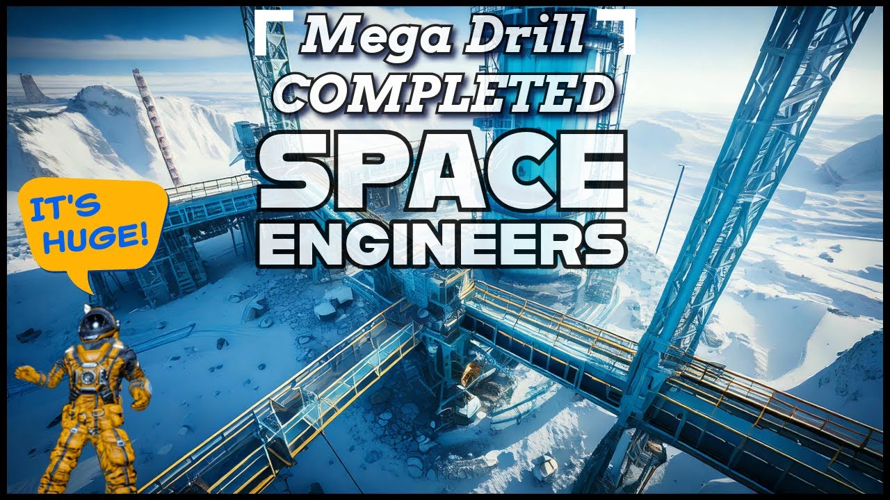 Mega Drill Completed Infinite Hydrogen Glitch in Space Engineers ...
