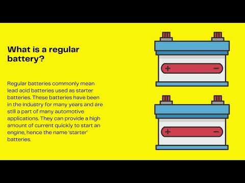 Automotive Battery Vs Recreational Battery