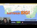 American Plays GeoGuessr Australian Style and Kills it... Well Something Like That.