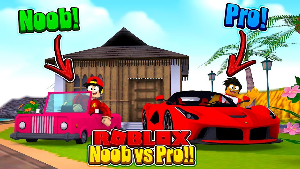 Roblox Noob Vs Pro Vehicle Simulator Youtube - little ropo roblox vehicle simulator