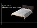 Marvelous Designer 9 | Making bed Begginer tutorial