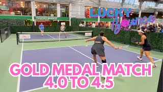 Autumn cup ￼4.0 to 4.5 gold medal match ￼