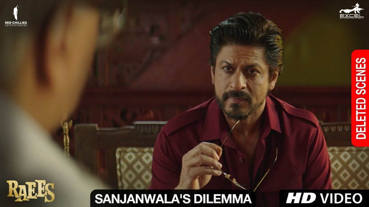 Raees | Sanjanwala's Dilemma | Deleted Scene | Shah Rukh Khan, Mahira Khan, Nawazudduin Sidiqqui srk movies best