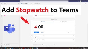 How To Add Timer To Teams Meeting | how to add stopwatch to teams | Timer for Microsoft Teams