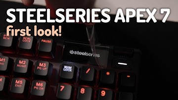 SteelSeries Apex 7 Ultimate Mechanical Keyboard - Product Overview