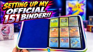 Setting up my Frankenstein 151 binder!!