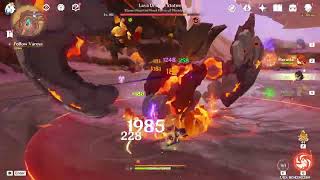 Genshin Impact - How To Natlan Boss Lava Dragon Statue