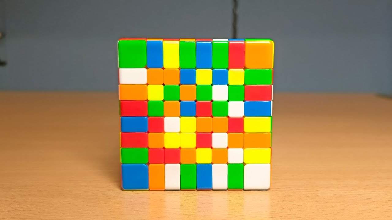 One Rubik's Cube for Your Dollhouse 8x8mm 