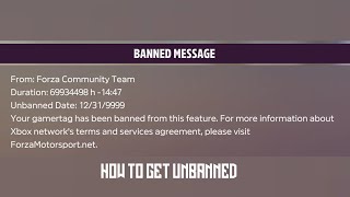 Recent Forza Horizon 5 Ban Wave + HOW TO GET UNBANNED ON FORZA HORIZON 5