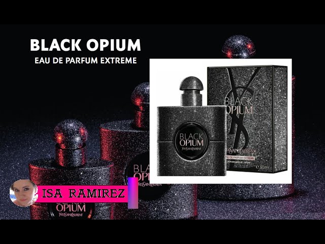 NEW YSL BLACK OPIUM EXTREME PERFUME REVIEW