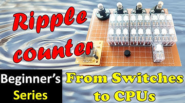 Switches to CPUs: Ripple Counter