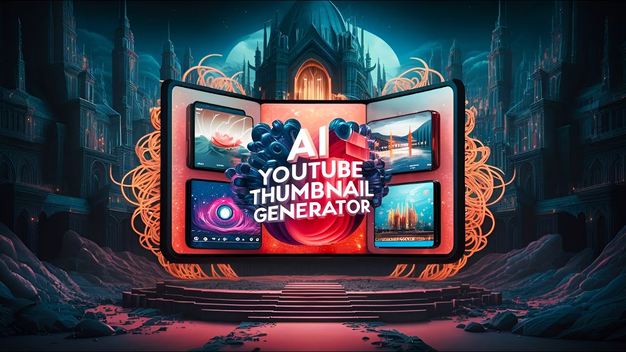 how to make ai thumbnails for youtube in Seconds #ai #youtube # ...