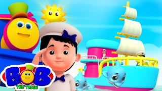 I Saw A Ship Sailing Song Bob The Train Nursery Rhymes & Kids Songs Cartoon Videos Kids Tv