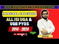 Integral Calculus | All ISI Previous Year Questions (2014 - 2024) | by Basu Sir | ISI | CMI