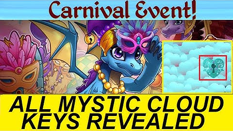 Carnival Event ALL MYSTIC CLOUD KEYS REVEALED - Merge Dragons Tips & Guides