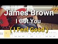 James Brown - I Got You (I Feel Good) (Bass Cover) TABS