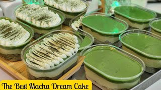 The Best Matcha Dream Cake| Creamy Matcha Dream Cake Recipe|❗best seller cake ❗| Bake N Roll