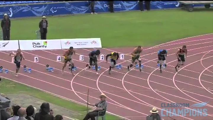 Paralympic Gold Medalist Jerome Singleton sends a ...