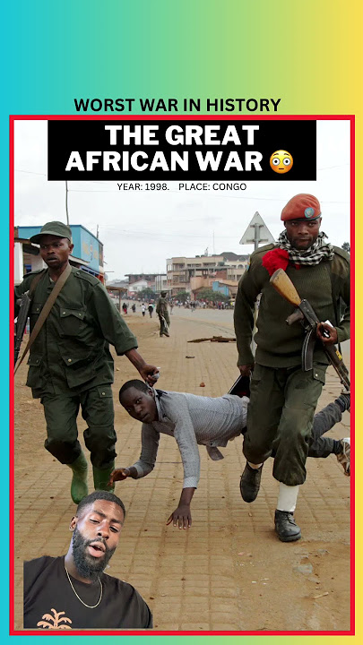 THE 2ND DEADLIEST WAR IN HISTORY (The Congo War) 😱 #shorts #short
