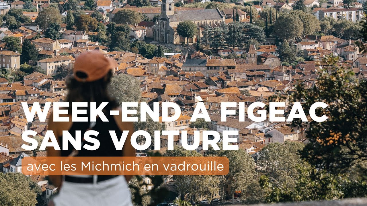 Week-end sans voiture à Figeac