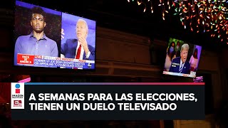 A distancia, Trump y Biden chocan por el manejo de la pandemia\/ RESUMEN