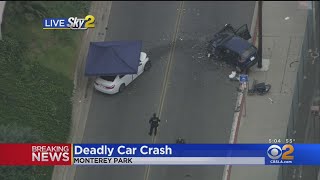 Police Investigating After Fatal Accident In Monterey Park
