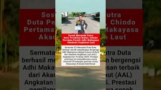 Download Lagu Sosok Menanda Putra Duta Pecahkan Rekor, Chindo Pertama Peraih Adhi Makayasa Akademi Angkatan Laut MP3