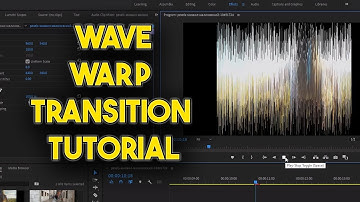 Wave Warp GLITCH Transition Tutorial In Premiere Pro (2023)