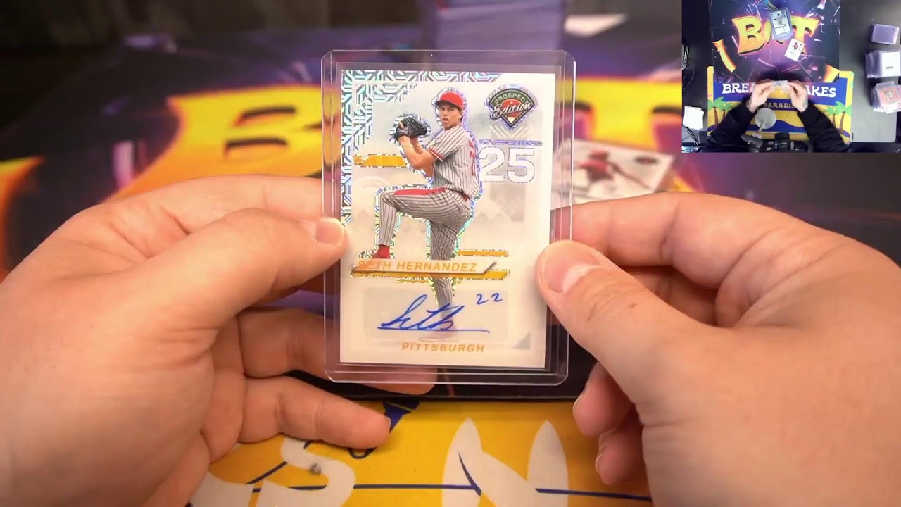 Break #3277: 2025 Panini Prospect Edition Baseball Hobby Full Case (20 Box) Team Break