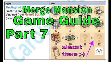 Merge Mansion - GAME GUIDE  - Part 7 - CaroGamesNL