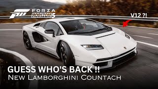 The Legend Returns! 2022 Lamborghini Countach Review - INSANE Performance! | FH5