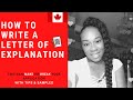 [EP. 8]: HOW TO WRITE A LETTER OF EXPLANATION | Study Permit Canada 🇨🇦