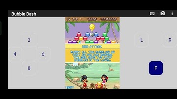 Bubble Bash Java Game - Area 3 Volcano Mountain J2ME Loader Emulator 