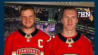 Sasha Barkov, Anton Lundell After Florida Panthers 3-2 Win Over Boston Bruins in Game 4