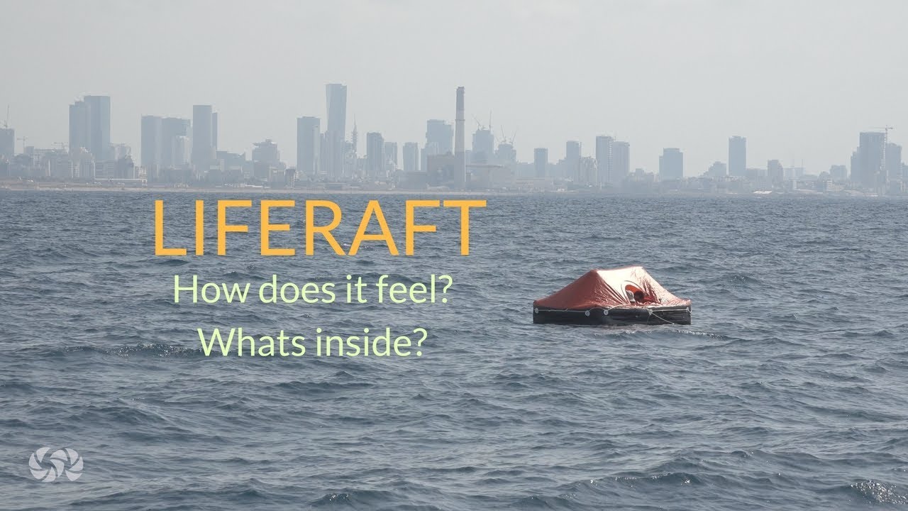 LifeRaft- how it feels? whats inside? אסדת הצלה- איך זה מרגיש? ומה בפנים? צוות הג'ין פאלס מדווח